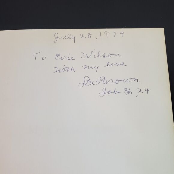 My Country Roads by Lou Brown 1979 Hardcover SIGNED 1st Edition, Newspaper Clips - Picture 3 of 16